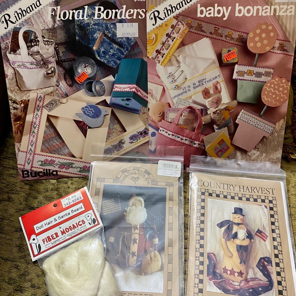 Cross Stitch, Fiber Craft Bundle